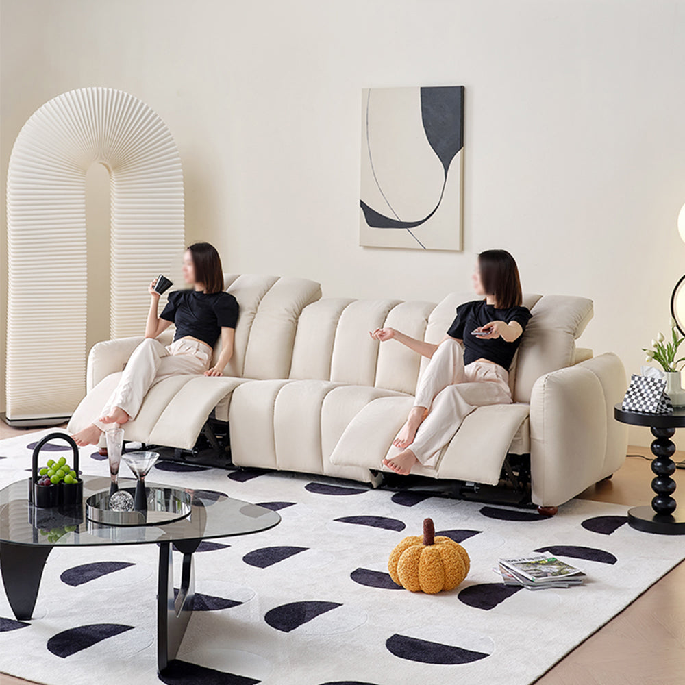 LUXORA FC1011 Pine Wood Frame Sofa - High-Tech Fabric