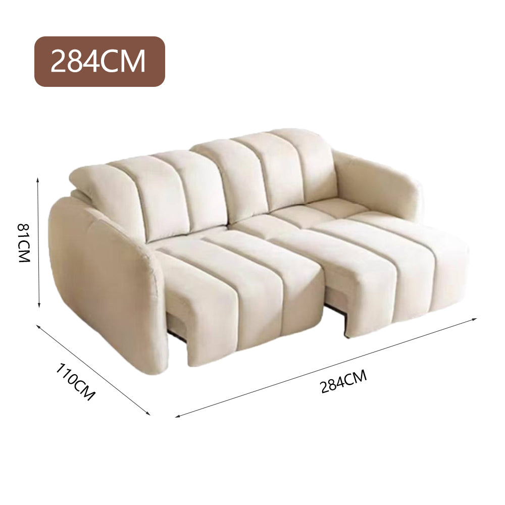 LUXORA FC1016 Electric Adjustable Multifunctional Sofa 190-325cm  High-Tech Fabric