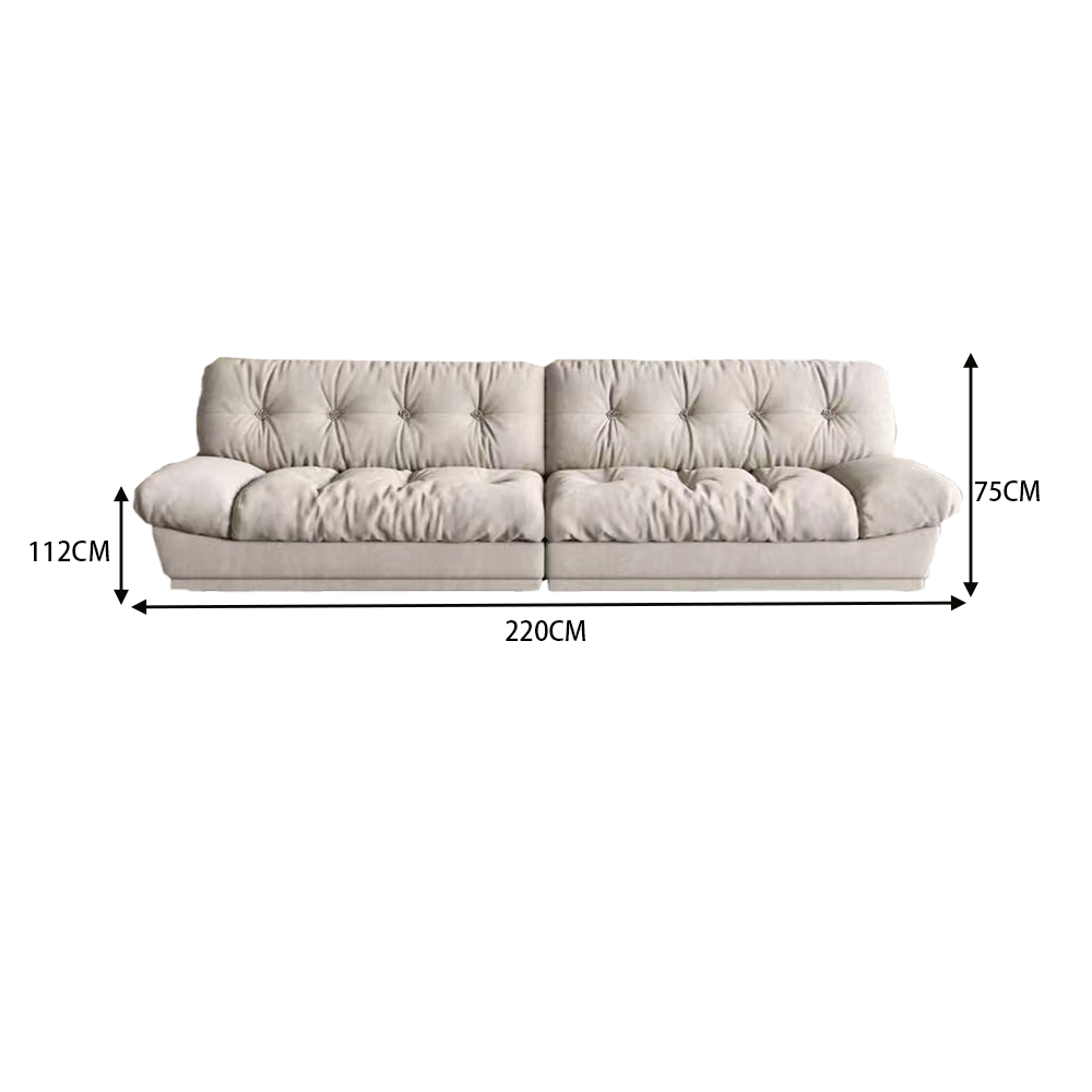 LUXORA S1003 220/240CM Modern Style Imported Pine Frame Sofa