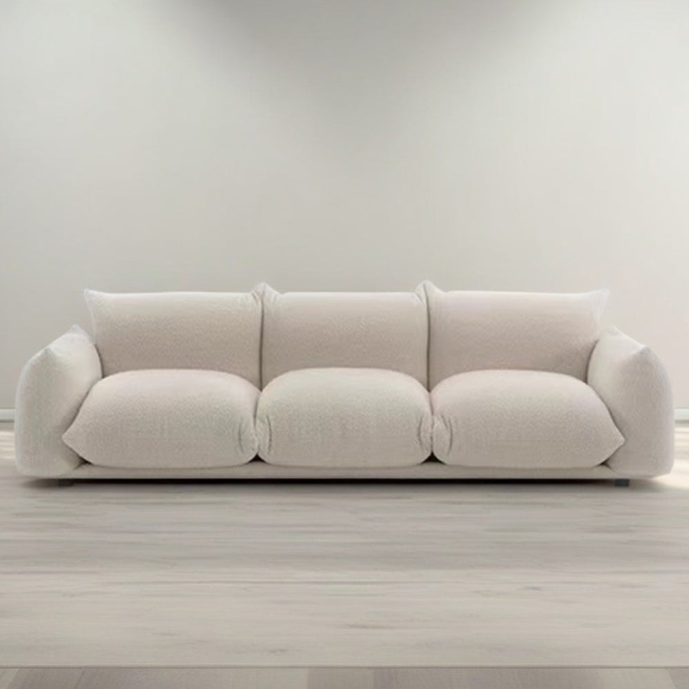 LUXORA S1029 220cm Length Tech Fabric Sofa Solid Wood Frame