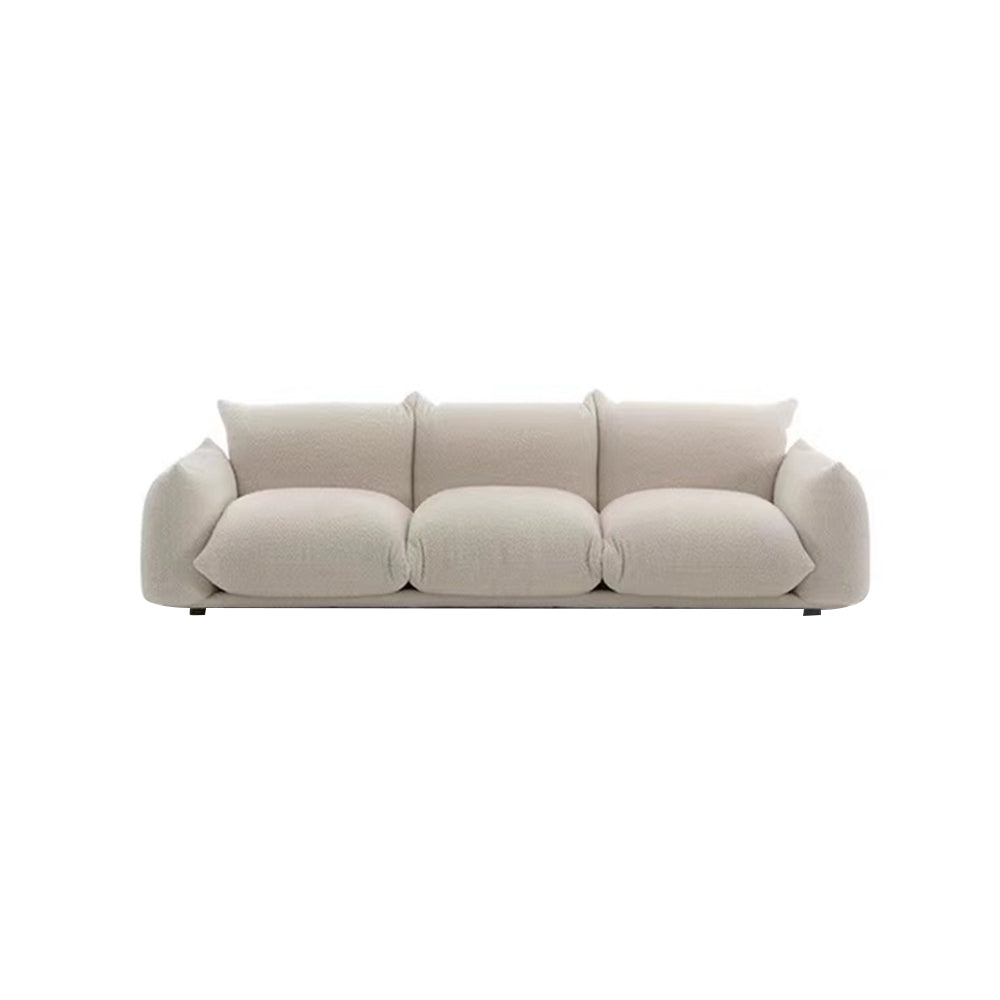LUXORA S1029 220cm Length Tech Fabric Sofa Solid Wood Frame