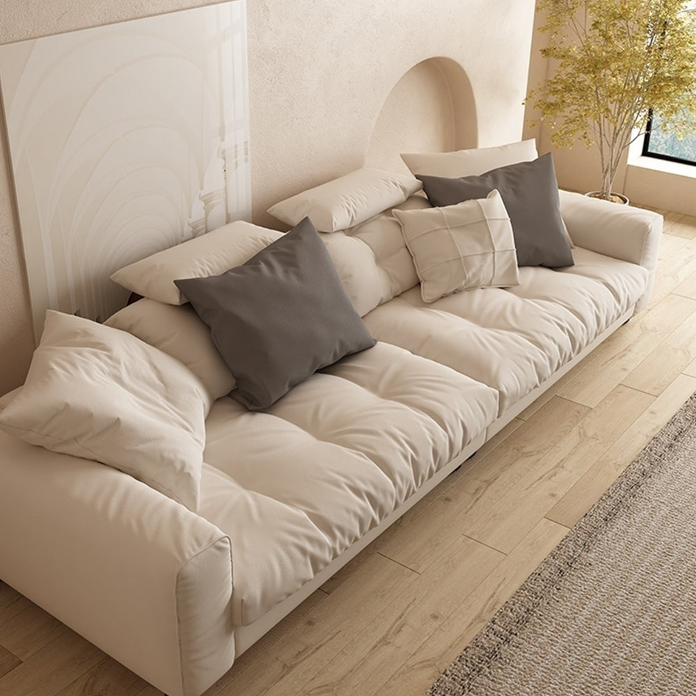 LUXORA S1045 210/240cm Length Tech Fabric Sofa Solid Wood Frame