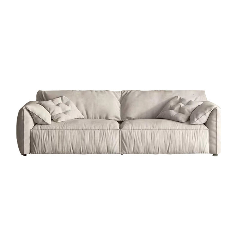LUXORA S1051 220cm Length Tech Fabric Sofa Solid Wood Frame