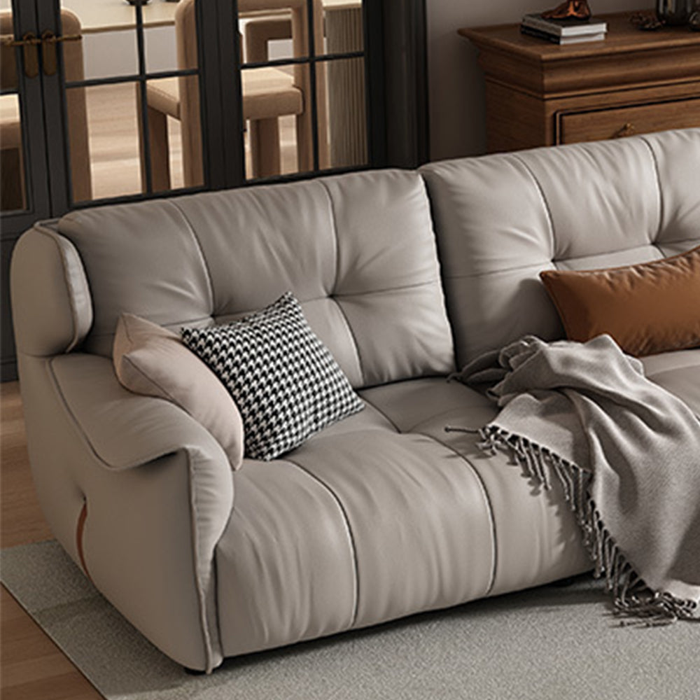 LUXORA S1168 210cm Length Tech Fabric Sofa Solid Wood Frame