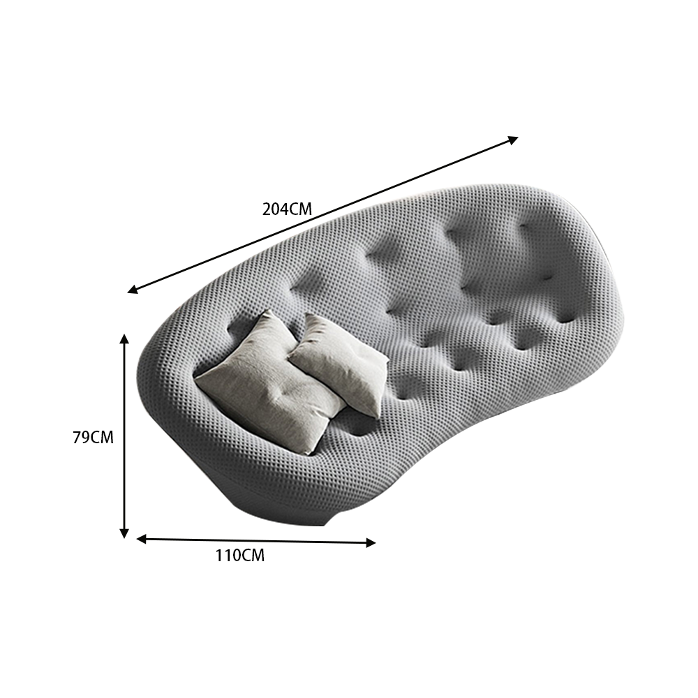 LUXORA S1176 170/204CM Heterosexual Modern Style Imported Pine Frame Sofa