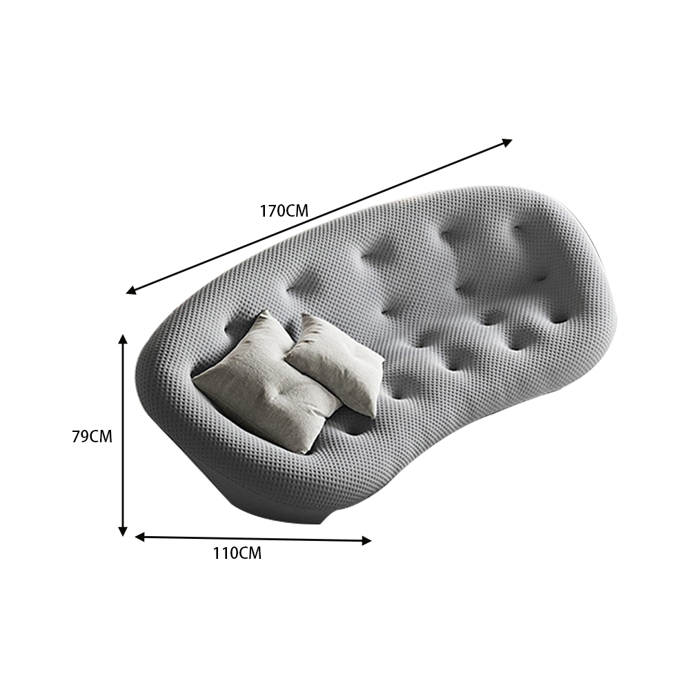 LUXORA S1176 170/204CM Heterosexual Modern Style Imported Pine Frame Sofa