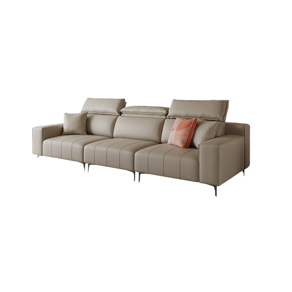 LUXORA S1191 220cm Length Tech Fabric Sofa Solid Wood Frame