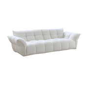 LUXORA S1209 228/248cm Length Matte Fabric Sofa Solid Wood Frame