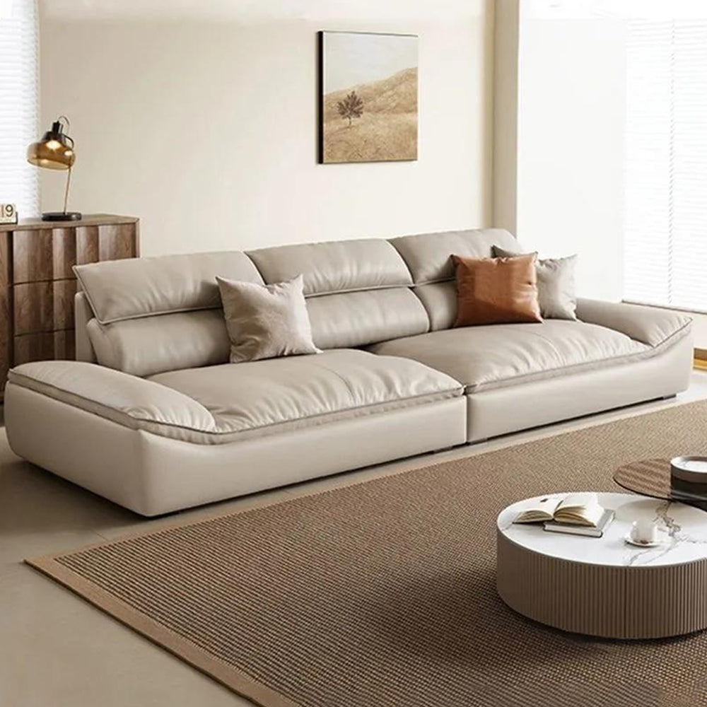 LUXORA S1220 180/220cm Length Tech Fabric Sofa Movable Backrest