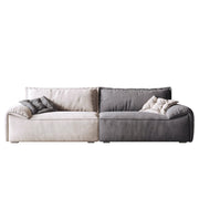 LUXORA S1245 240cm Length Tech Fabric Sofa Modern Minimalist Style