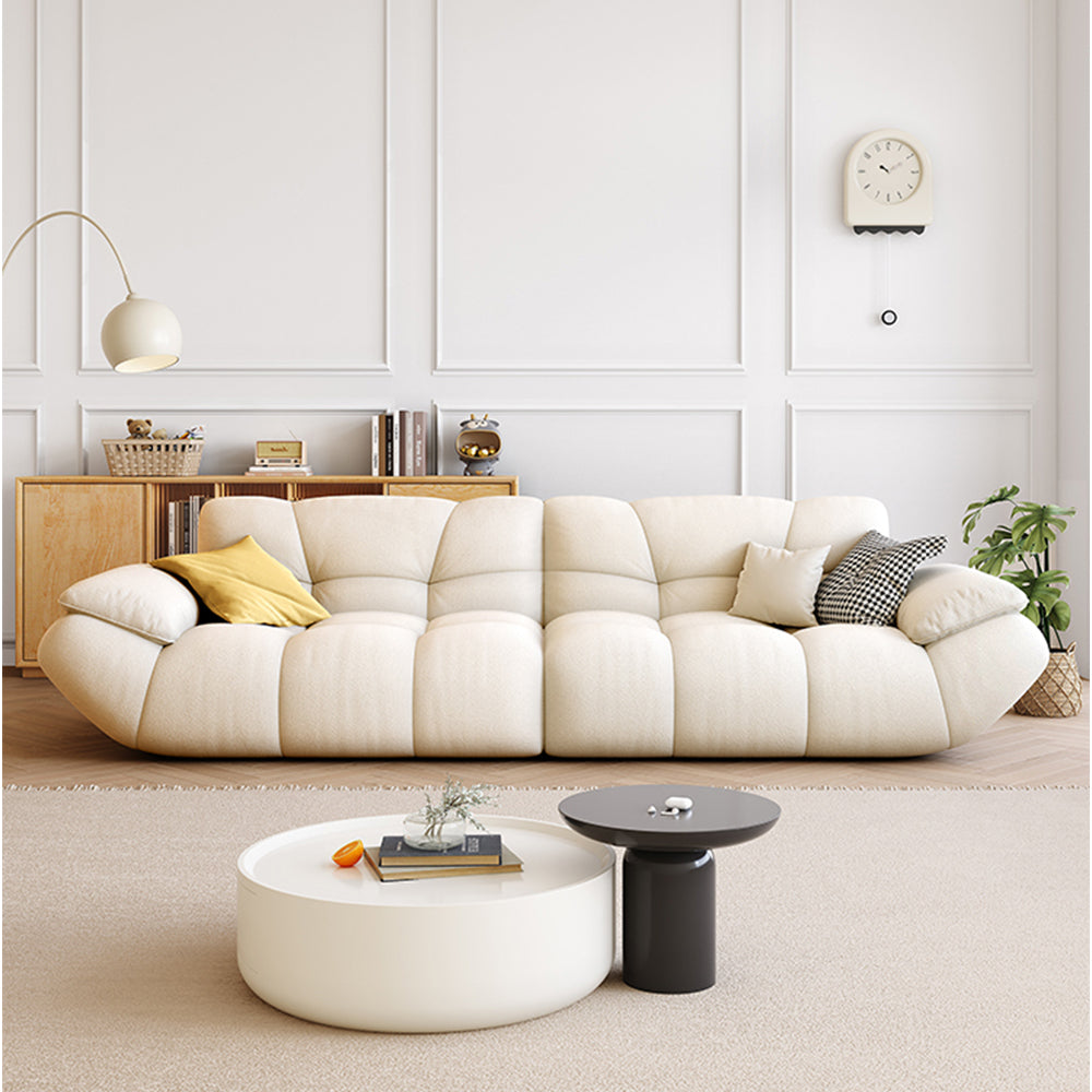 LUXORA S1317 220/250cm Length Tech Fabric Sofa Solid Wood Frame