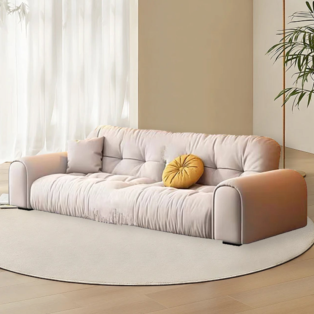 LUXORA S1381 Fashionable Minimalist Style Solid Wood Sofa 170-210cm High-Tech Fabric