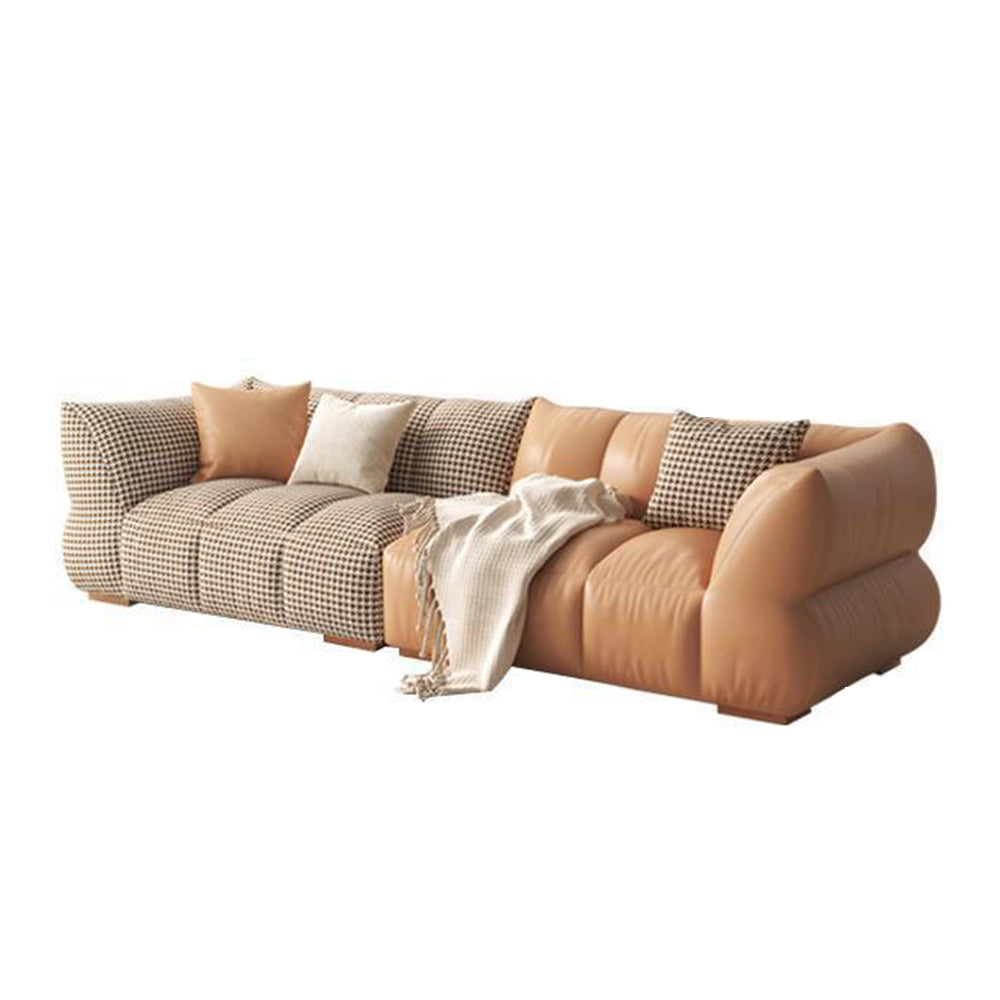 LUXORA S1386 Fashionable Minimalist Style Solid Wood Sofa 170-210cm High-Tech Fabric