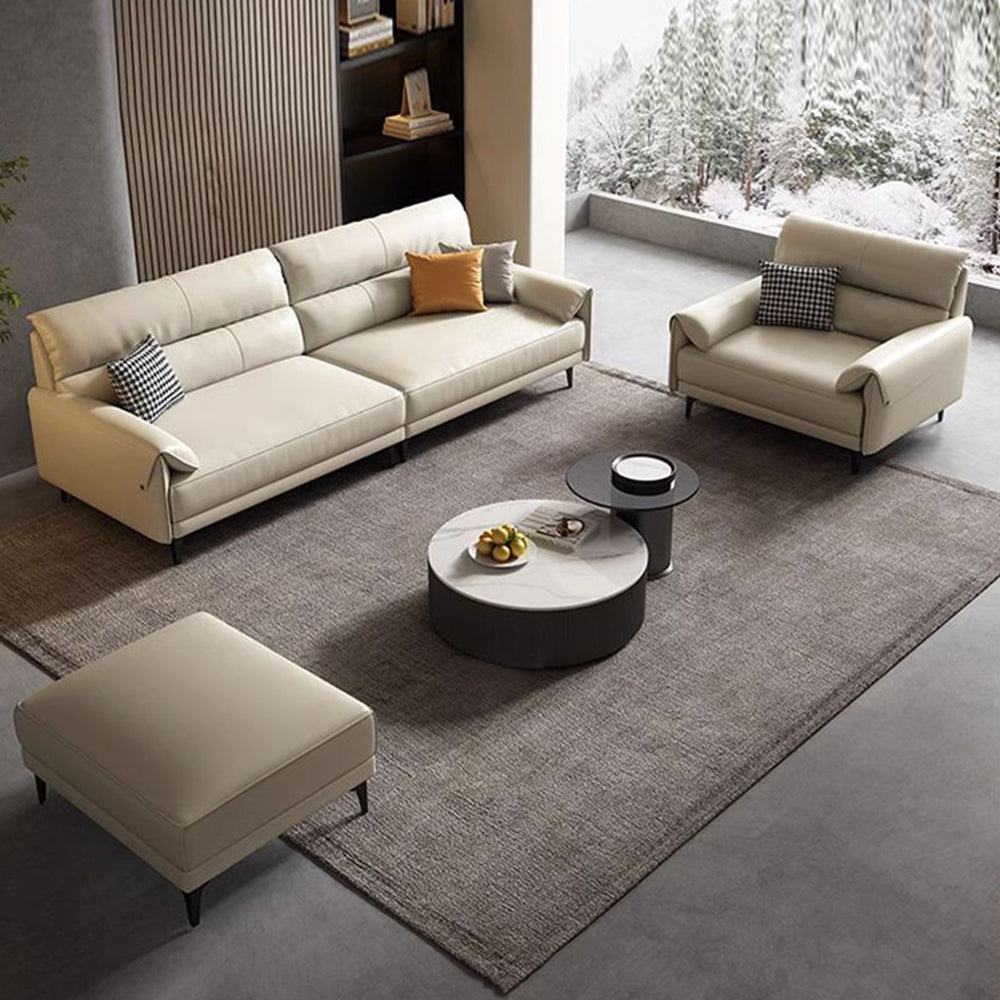 LUXORA S1409 170/210cm Length Tech Fabric Sofa Solid Wood Frame