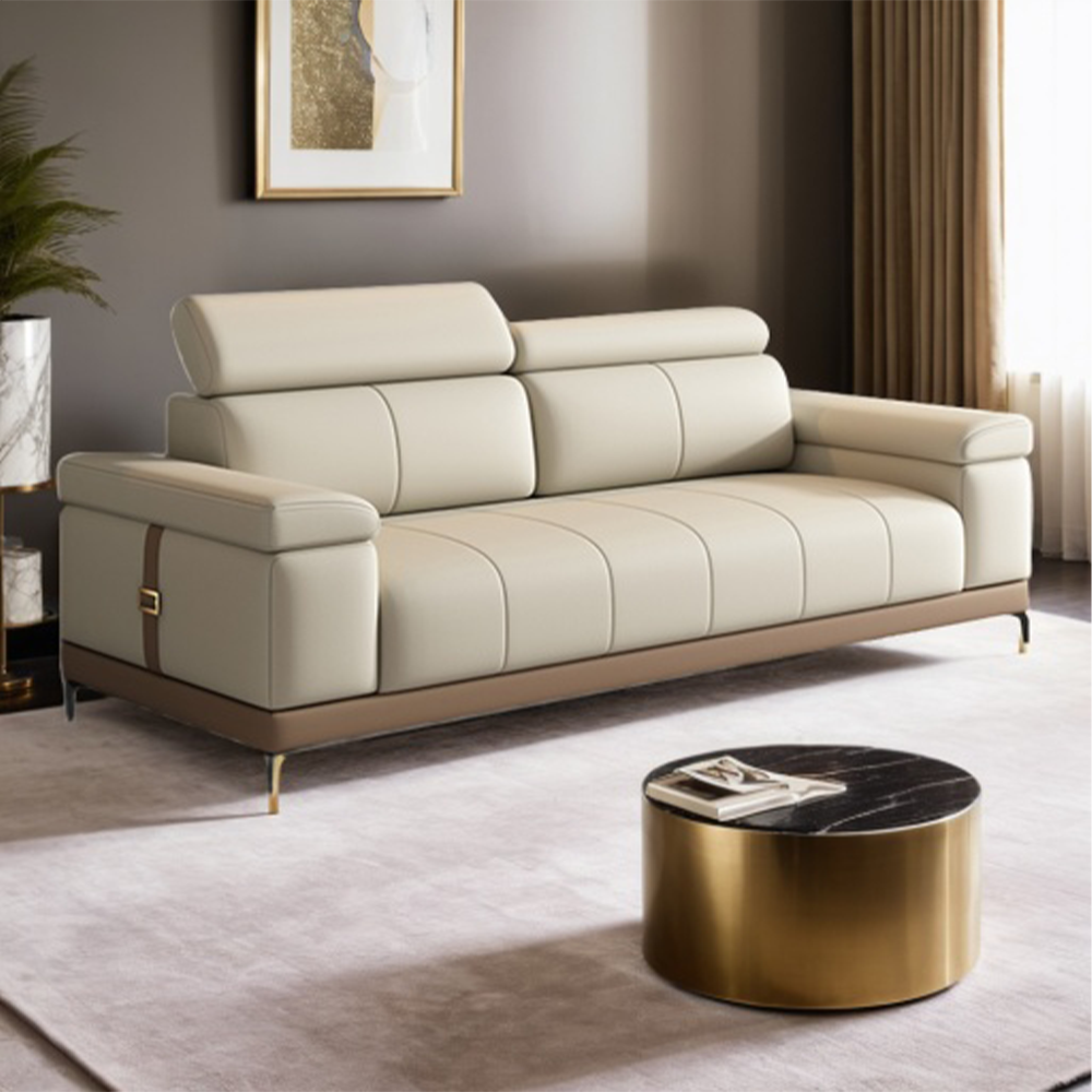 LUXORA S1499 220CM Modern Minimalist Style Imported Pine Frame Sofa