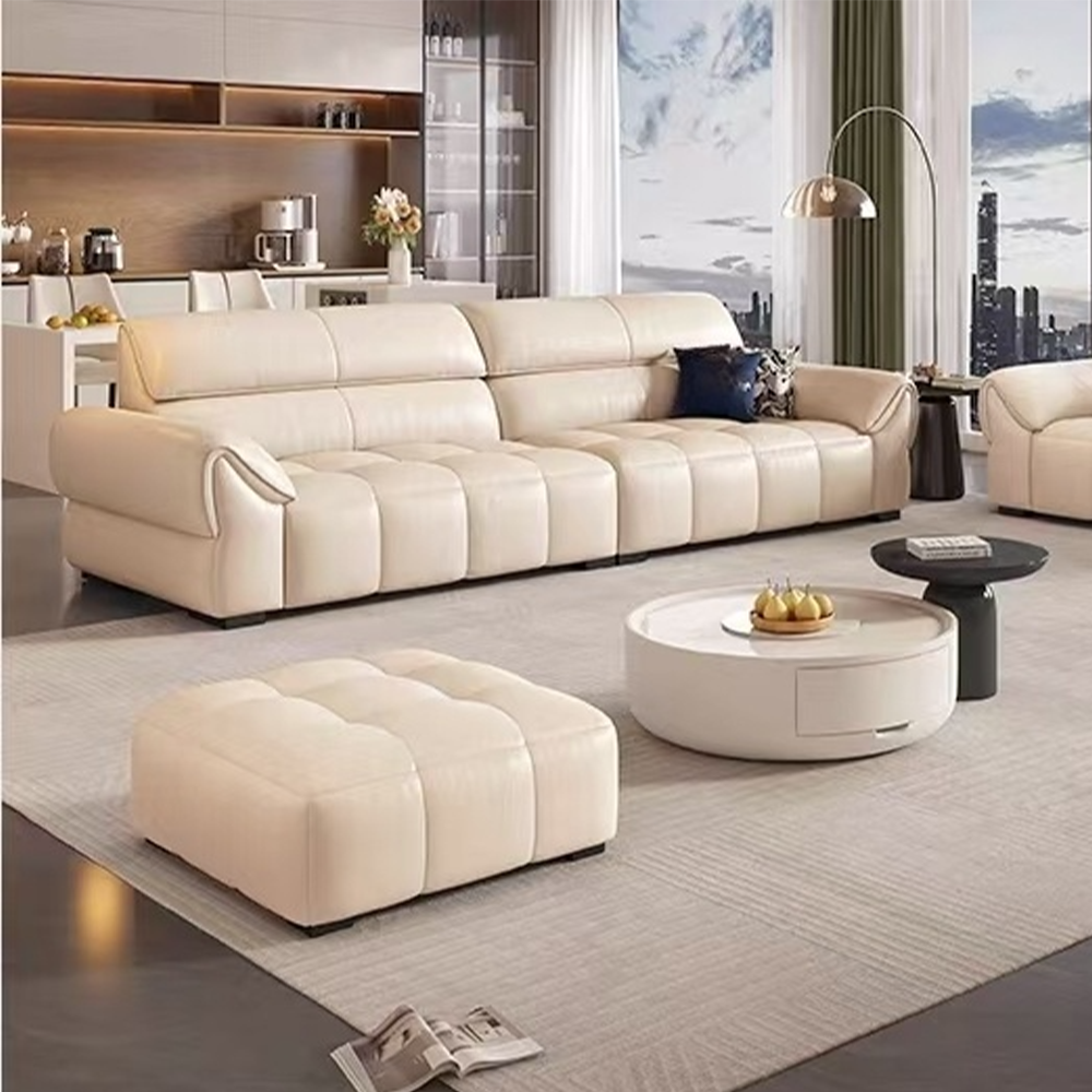 LUXORA S1506 220CM Modern Minimalist Style Imported Pine Frame Sofa