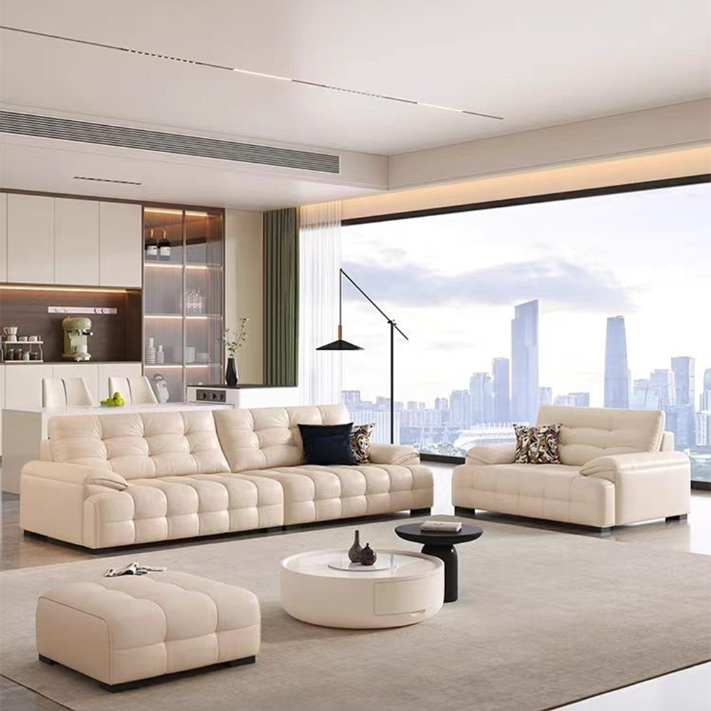 LUXORA S1515 220CM Modern Minimalist Style Imported Pine Frame Sofa