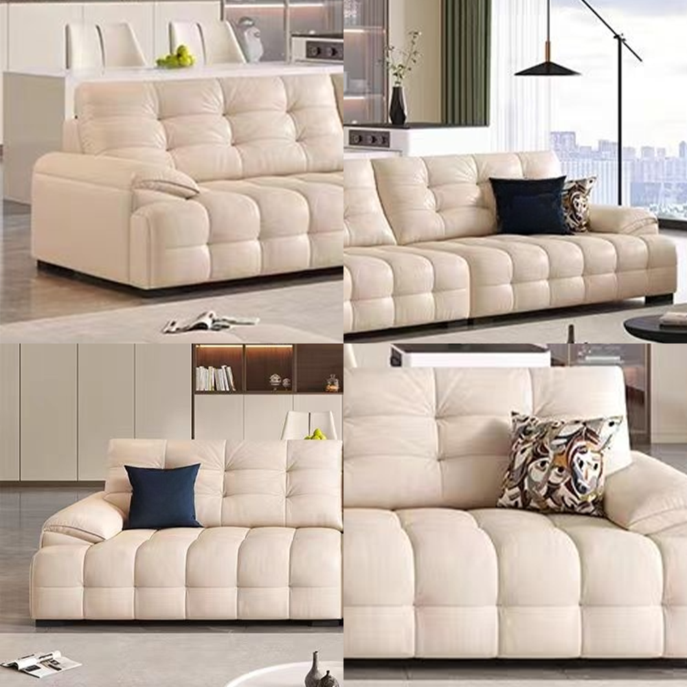 LUXORA S1515 220CM Modern Minimalist Style Imported Pine Frame Sofa