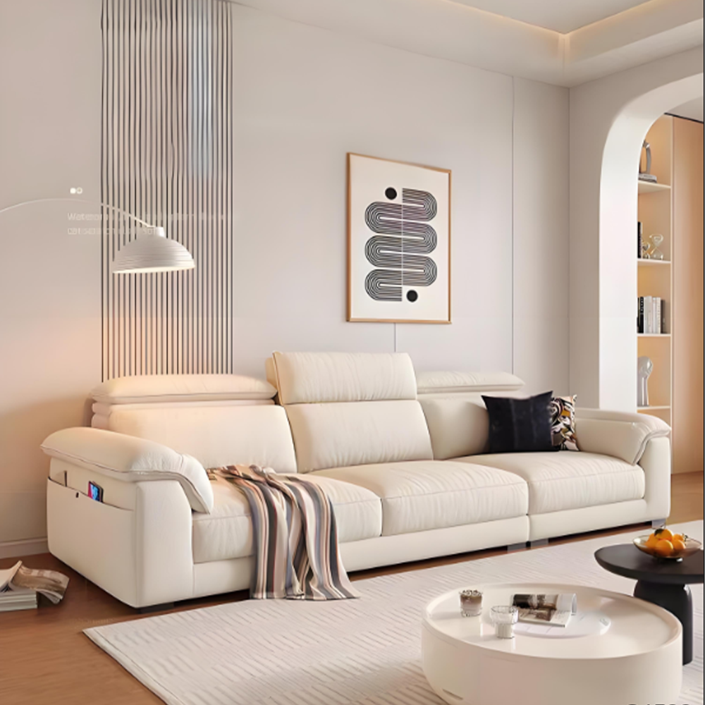 LUXORA S1532 220CM Modern Minimalist Style Imported Pine Frame Sofa