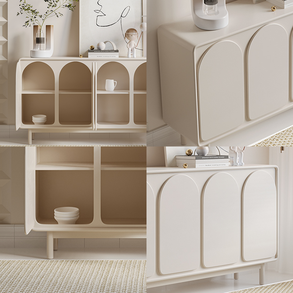 LUXORA SC1019 80/120/150CM Modern Simple Rock Slab Countertop Dining Sideboard