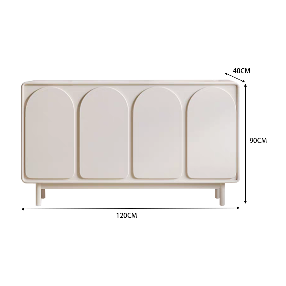 LUXORA SC1019 80/120/150CM Modern Simple Rock Slab Countertop Dining Sideboard