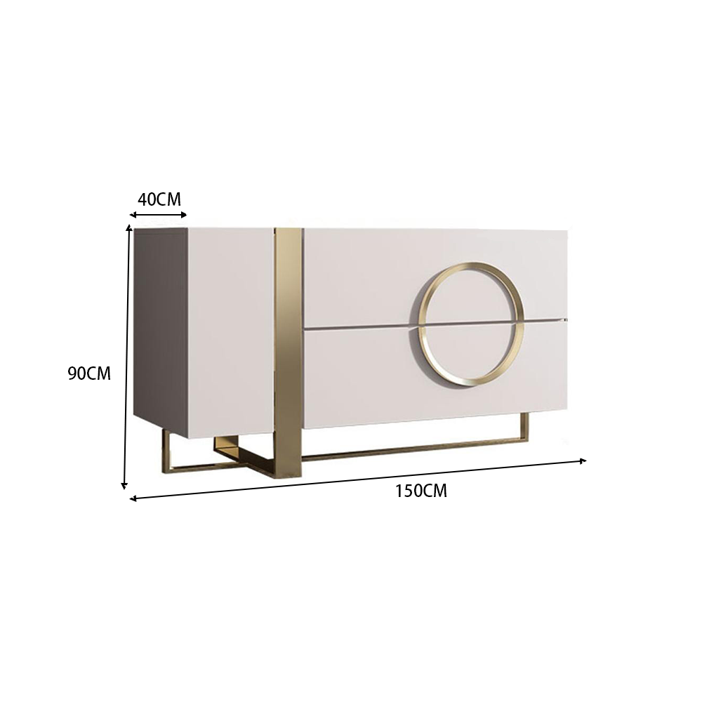 LUXORA SC1020 150CM Now The Minimalist Solid Wood Sideboard