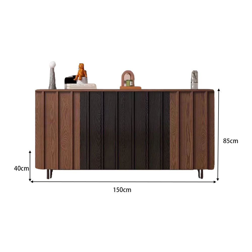 LUXORA SC1021 120/150CM Minimalist Luxury Style Solid Wood Sideboard