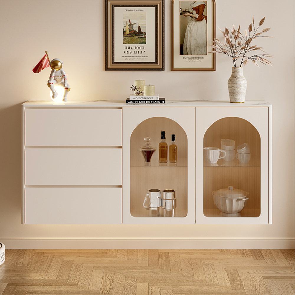 LUXORA SC1022 120/150CM Modern Simple Cream Style Sideboard