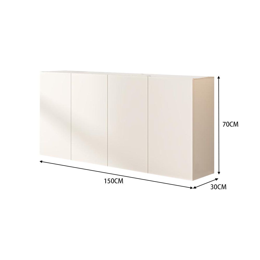 LUXORA SC1024 120/150CM Modern Minimalist Rock Slab Countertop Dining Sideboard