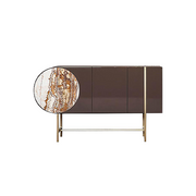 LUXORA SC1025 150CM Modern Minimalist Rock Slab Countertop Dining Sideboard