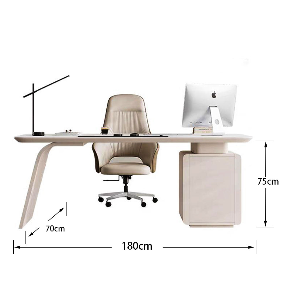 LUXORA WD1022 140/160/180cm Minimalist Style Painted Desk