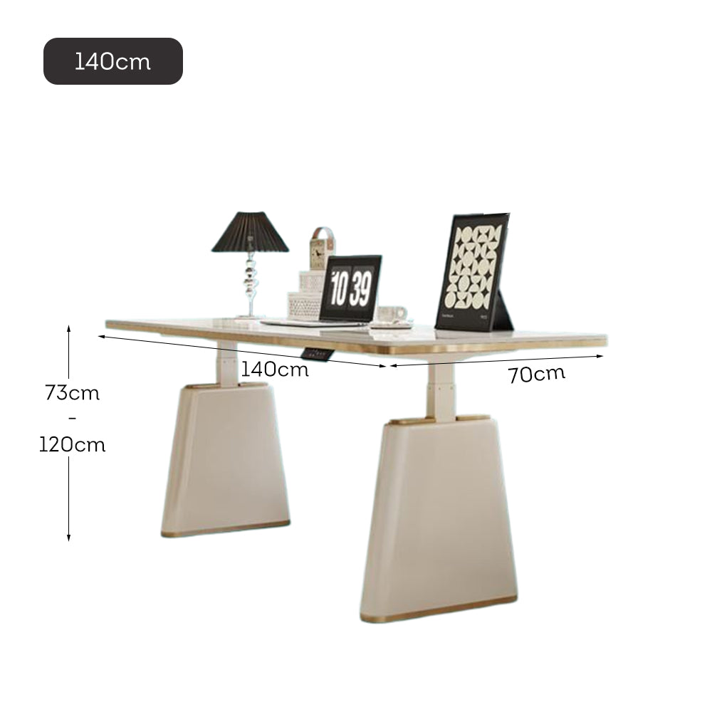LUXORA WD1029 140/160/180cm Length Office Desk Height Adjustable