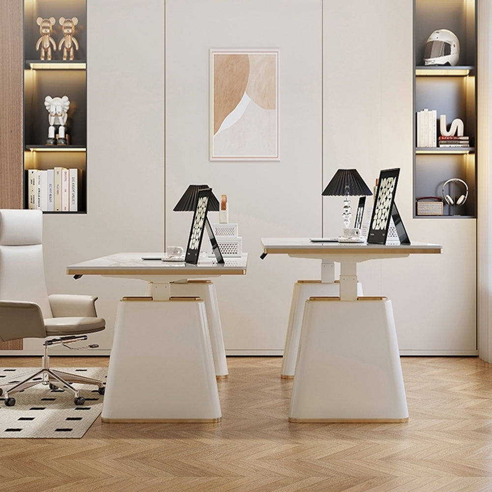 LUXORA WD1029 140/160/180cm Length Office Desk Height Adjustable