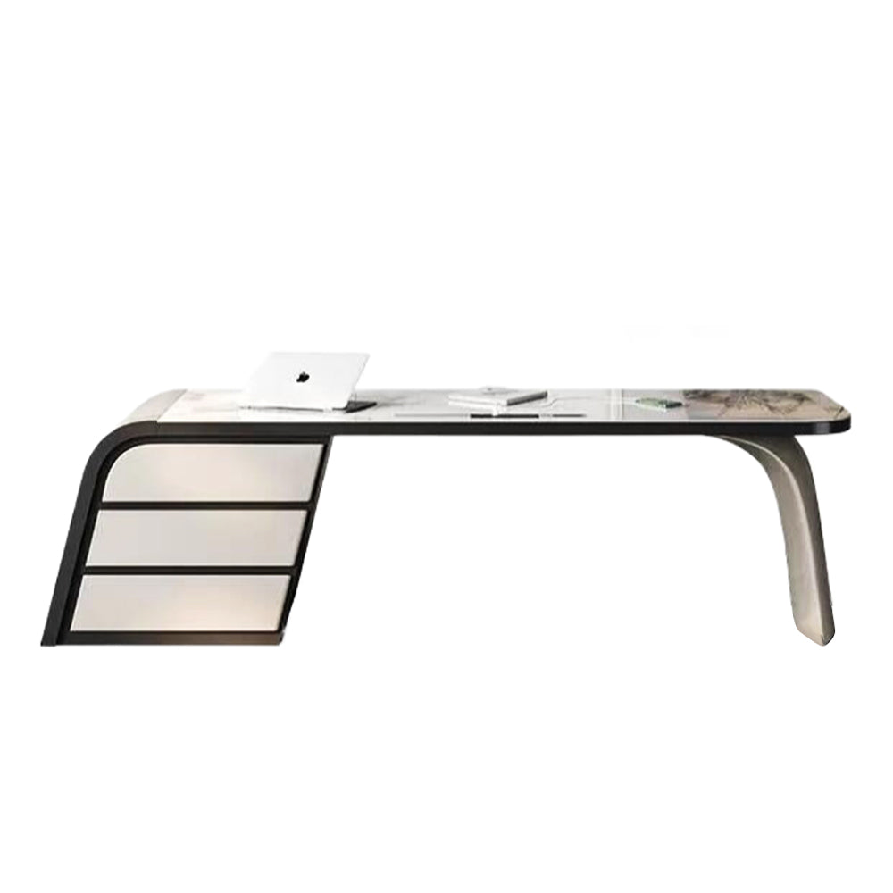 LUXORA WD1041 140/160/180cm Chanel Style Sintered Stone Desk