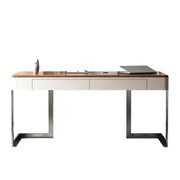 LUXORA WD1053 100/120/140/160CM Minimalist Style Walnut-Colored Desk
