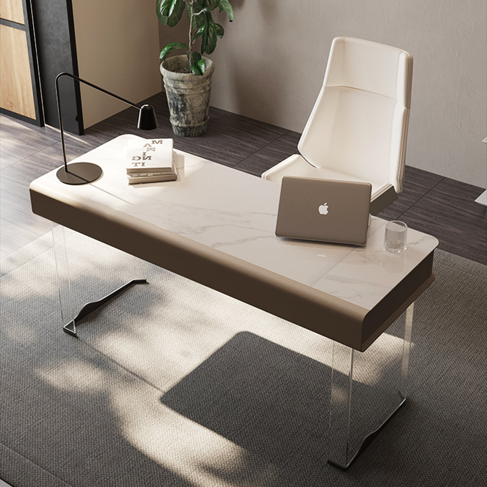 LUXORA WD1055 140/160/180cm Minimalist Style Sintered Stone Desk