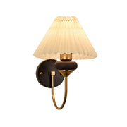 LIVARA 12W Modern Fabric Wall Lamp Three-Color Dimmable LED Light with Magic Bean Design