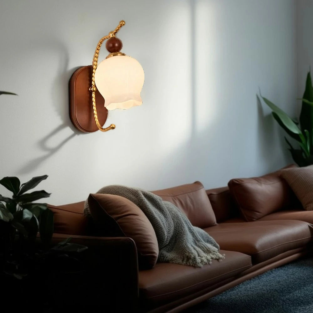 LIVARA 12W Romantic Chime LED Wall Lamp Three-Color Dimmable Eye-Protection Light Modern Decorative Design