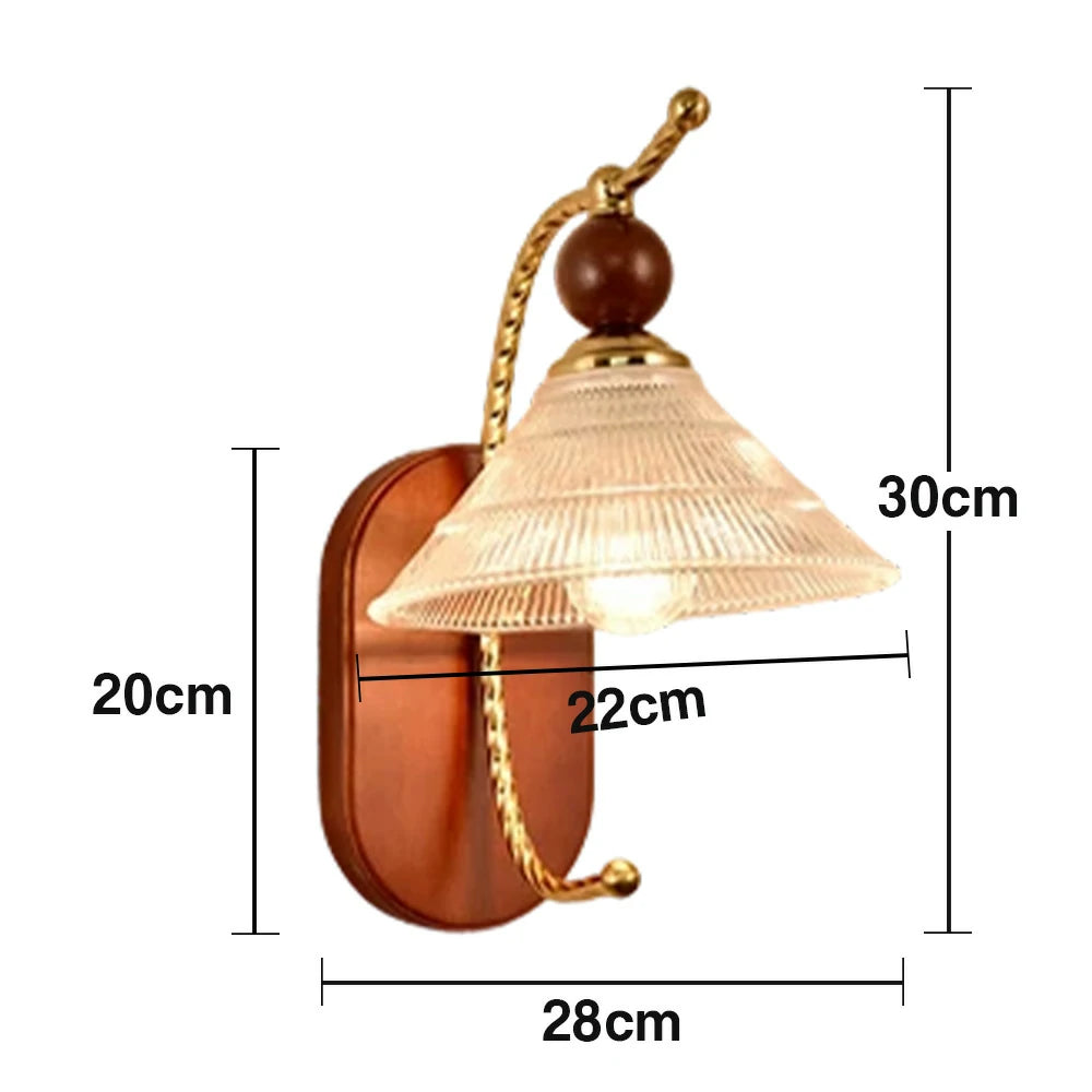 LIVARA 12W Pagoda LED Wall Lamp Three-Color Dimmable Eye-Protection Light Modern Decorative Design - Warm Light