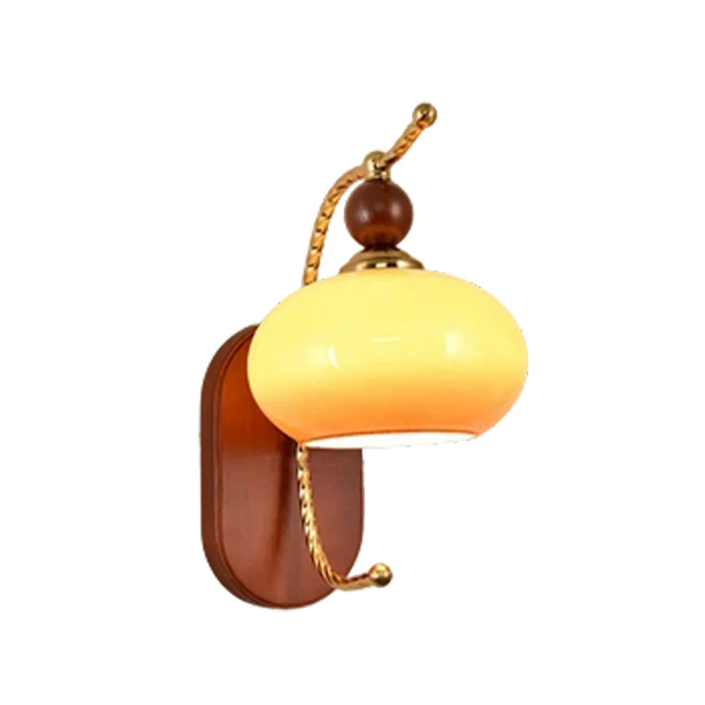 LIVARA 12W Persimmon LED Wall Lamp Three-Color Dimmable Eye-Protection Light Modern Decorative Design