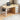 LIVARA Office Desk 100/120/140cm Space-Saving Design, Thickened Panels, Stable U-Legs, Rounded Edge - Wood