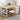 LIVARA Office Desk and Chair Set 100/120/140cm Space-Saving Design, Thickened Panels, Stable U-Legs, Rounded Edge - Wood