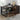 LIVARA Office Desk and Chair Set 100/120/140cm Space-Saving Design, Thickened Panels, Stable U-Legs, Rounded Edge - Walnut