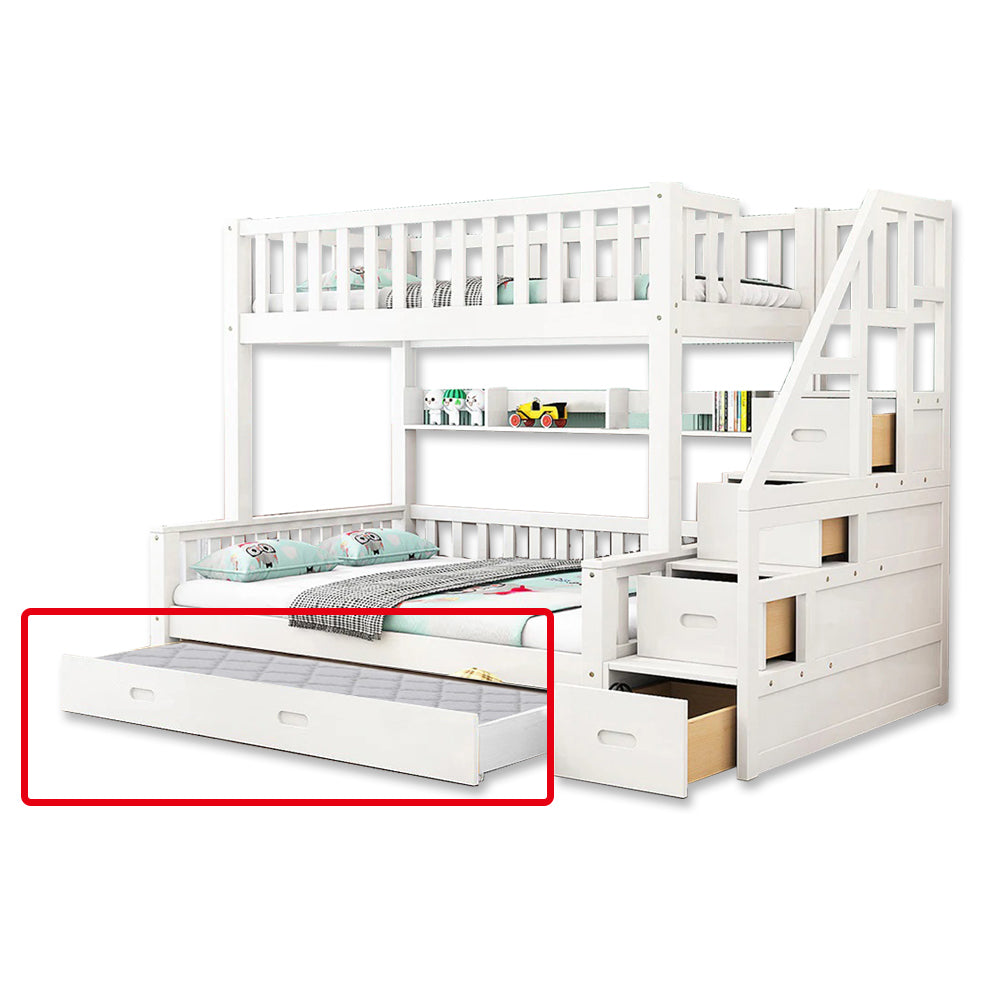 Trundle Only! LIVARA Space-Saving Trundle Bed Frame for SF01 Bunk Bed