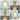 LIVARA Crystal Table Lamp - Natural Crystal Shade, High-Spec LED Bulbs, E27 Socket, Soft, Flicker-Free Light - Blue