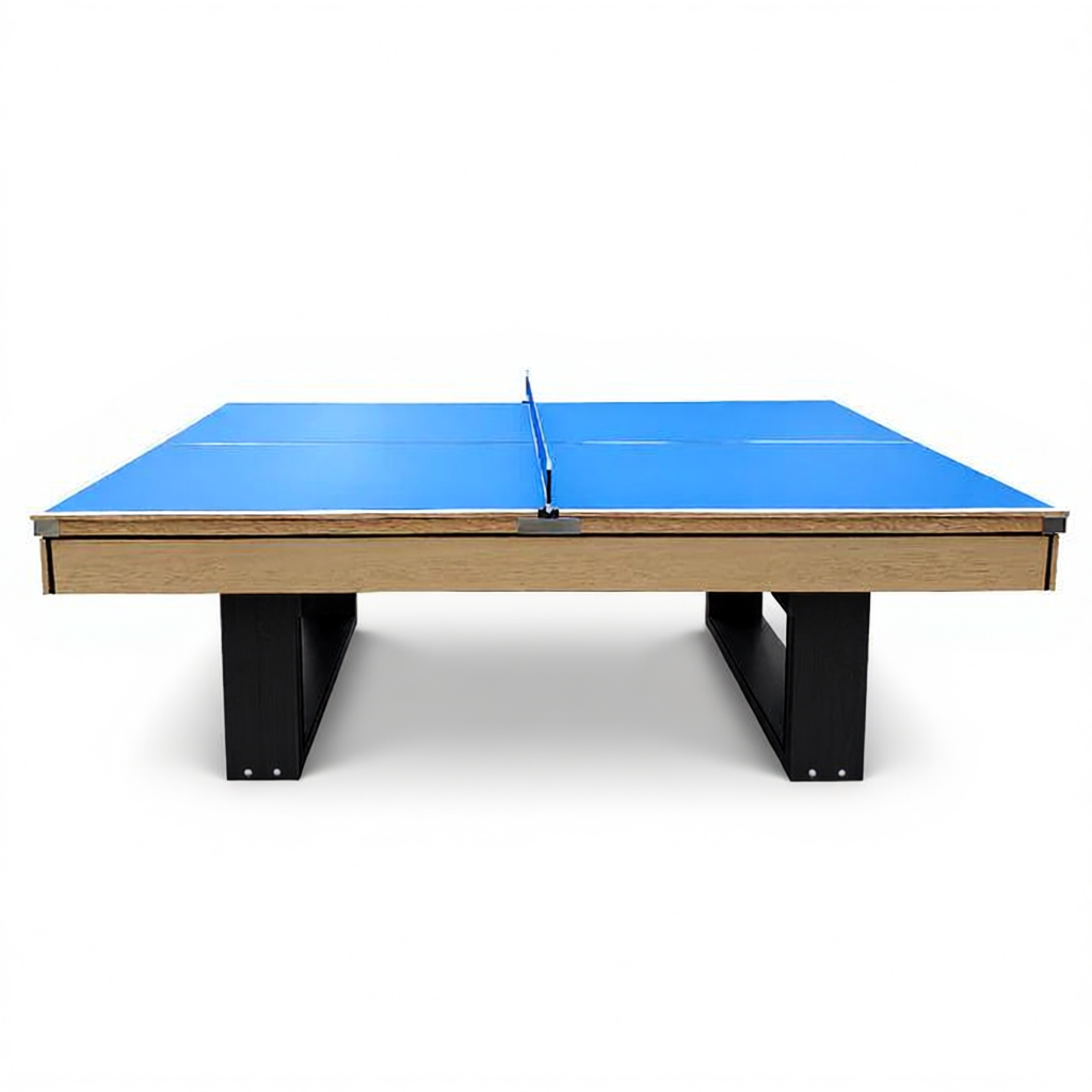 CUETIQ 7FT 3-IN-1 Simple Modern Pool Table/ Billards Table/ Pingpong Table/ Dining Table With Free Accessories