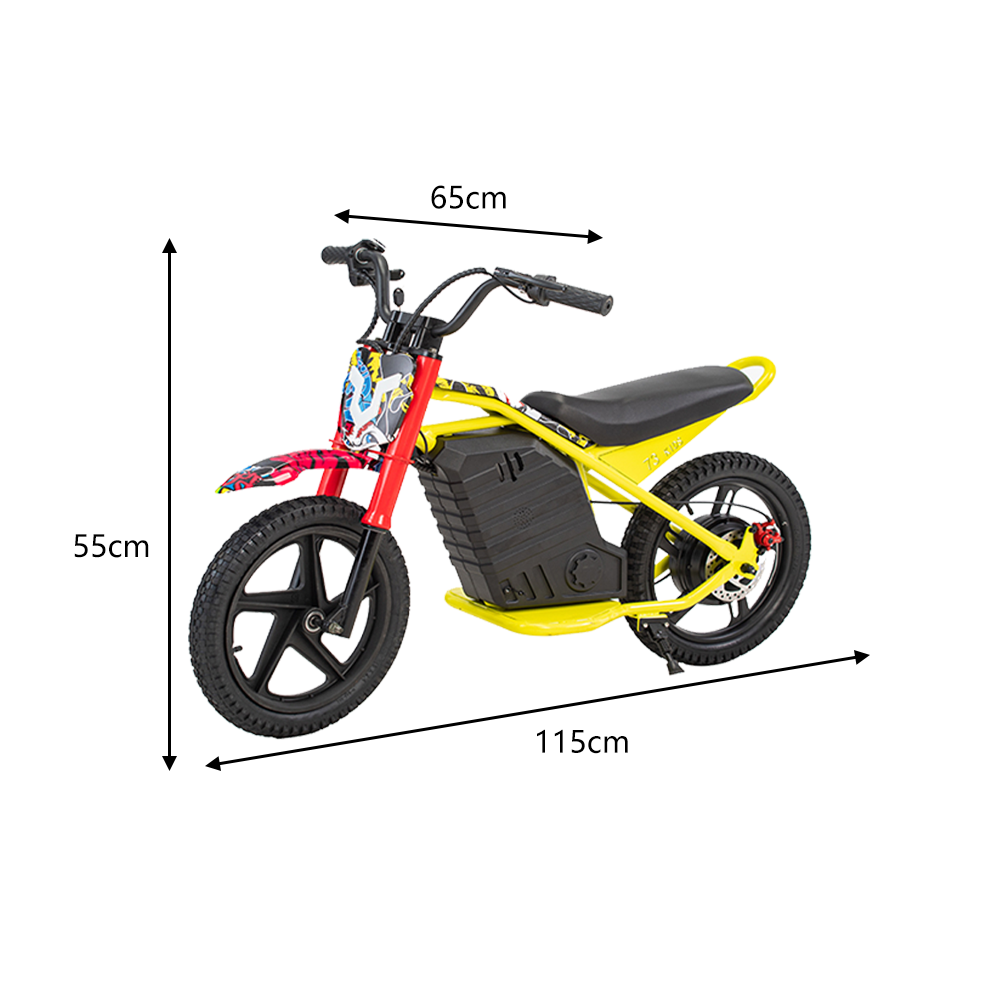 GLIDER HALLEY MY-12 350W 247V 5.2/6.0/7.8AH  Lithium Battery  Electric Motorbike/Motorcycle/Scooter Cruise at 25km/h - Unlock More Power (Details Inside)*