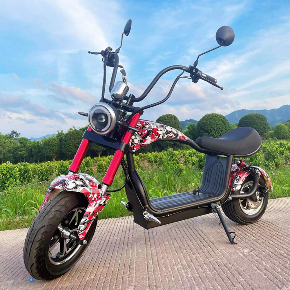 GLIDER HALLEY MY-M13 1000-1500W 48V 12-20AH  Lithium Battery Electric Motorbike/Motorcycle/Scooter Cruise at 25km/h - Unlock More Power (Details Inside)*