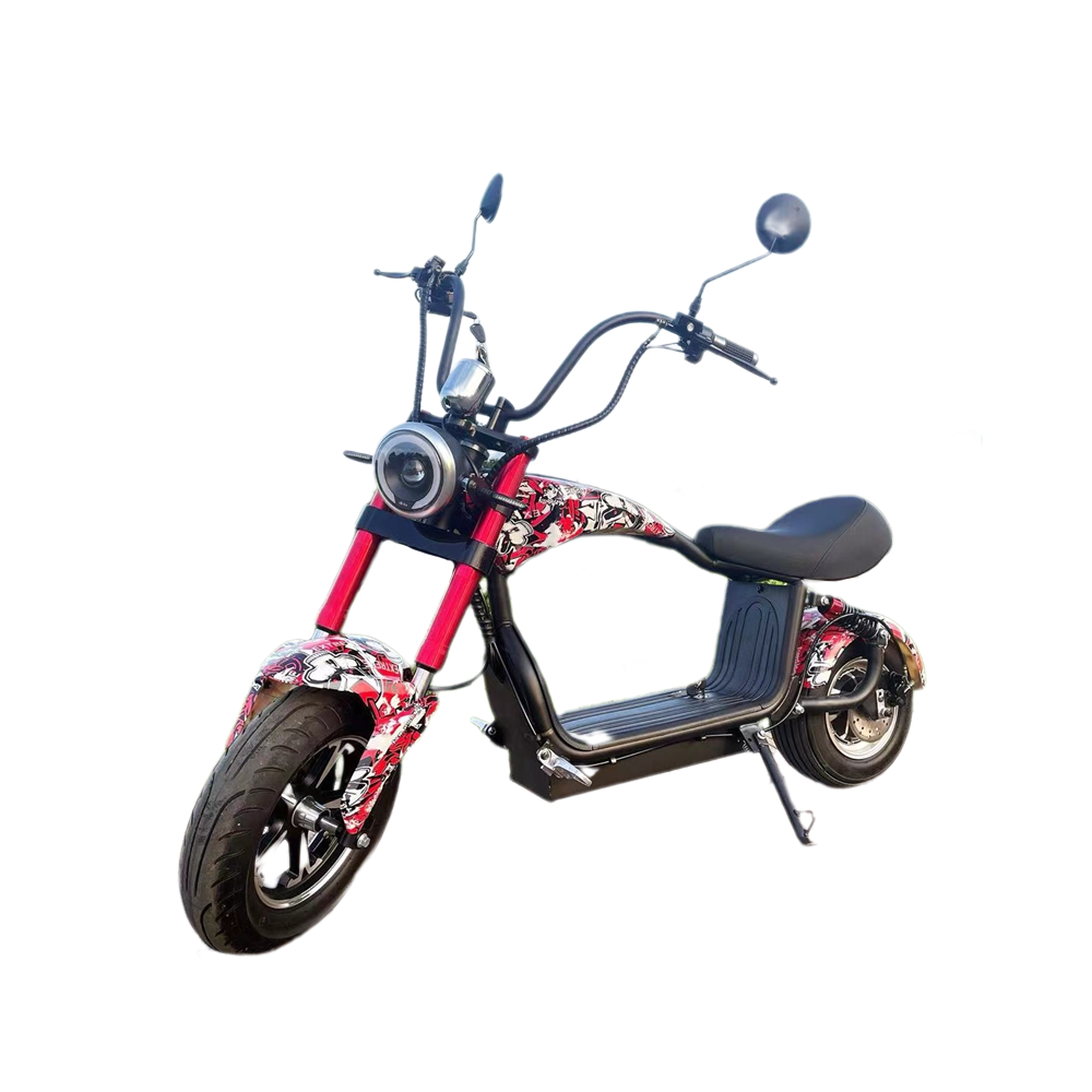 GLIDER HALLEY MY-M13 1000-1500W 48V 12-20AH  Lithium Battery Electric Motorbike/Motorcycle/Scooter Cruise at 25km/h - Unlock More Power (Details Inside)*