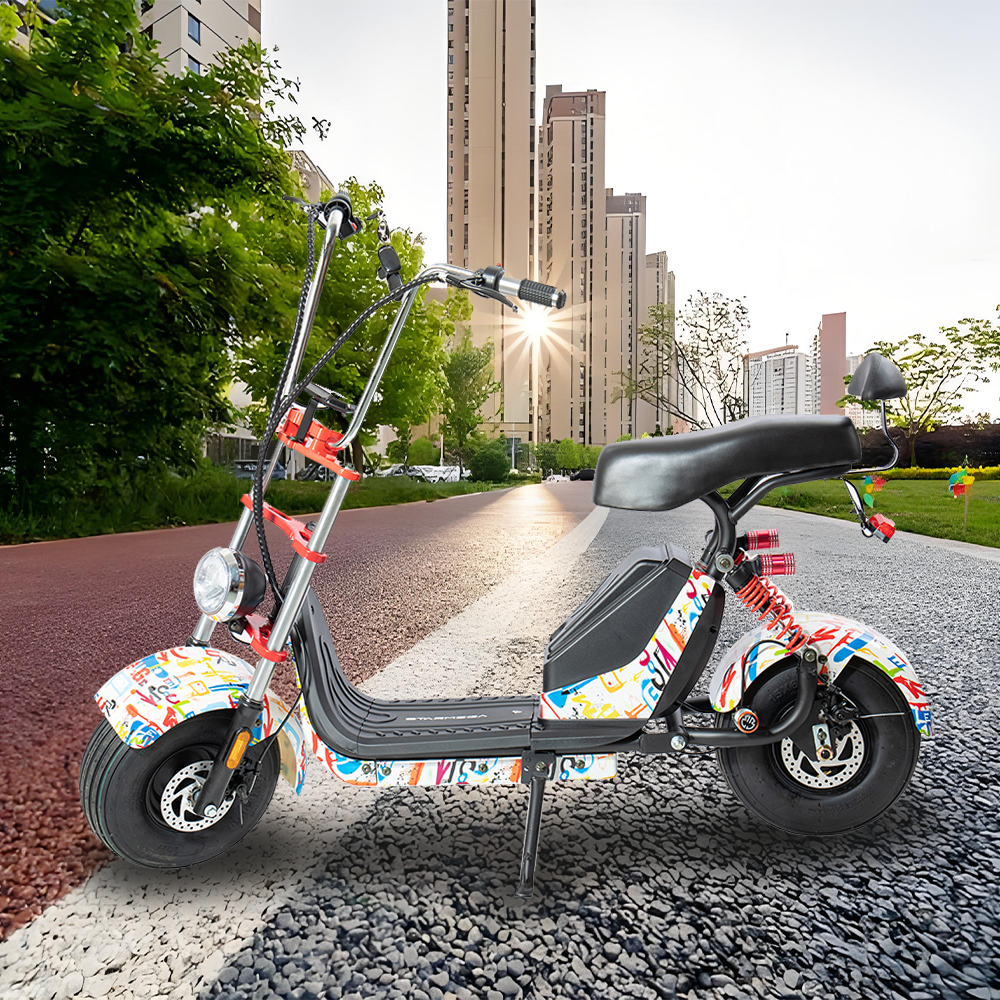 GLIDER HALLEY MY S7 1000W 48V 12-20AH  Lithium Battery Electric Motorbike/Motorcycle/Scooter Cruise at 25km/h - Unlock More Power (Details Inside)*